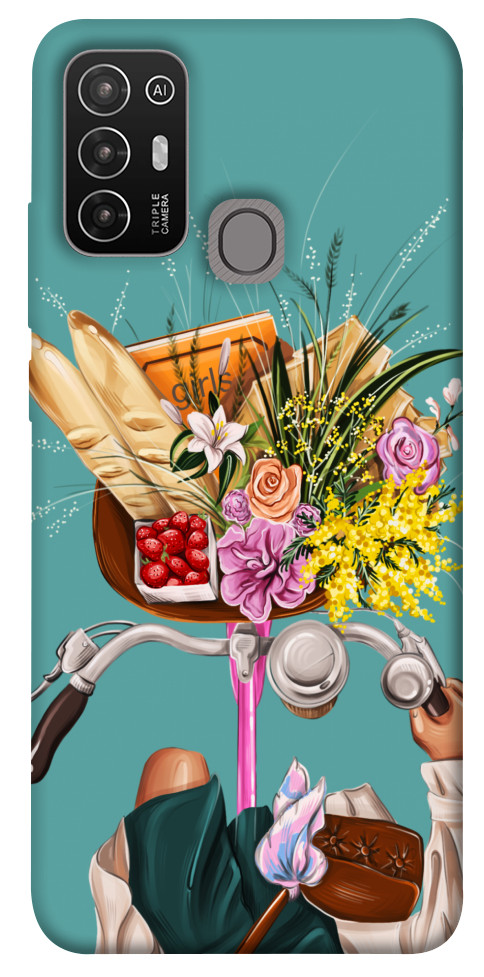 

Чехол Весенние цветы для ZTE Blade A52 1565493