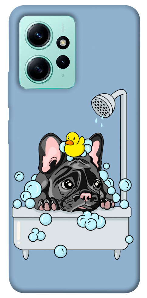 Чохол Dog in shower для Xiaomi Redmi Note 12 4G