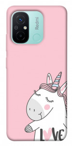 Чохол Unicorn love для Xiaomi Redmi 12C