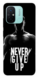 Чохол Never give up для Xiaomi Redmi 12C