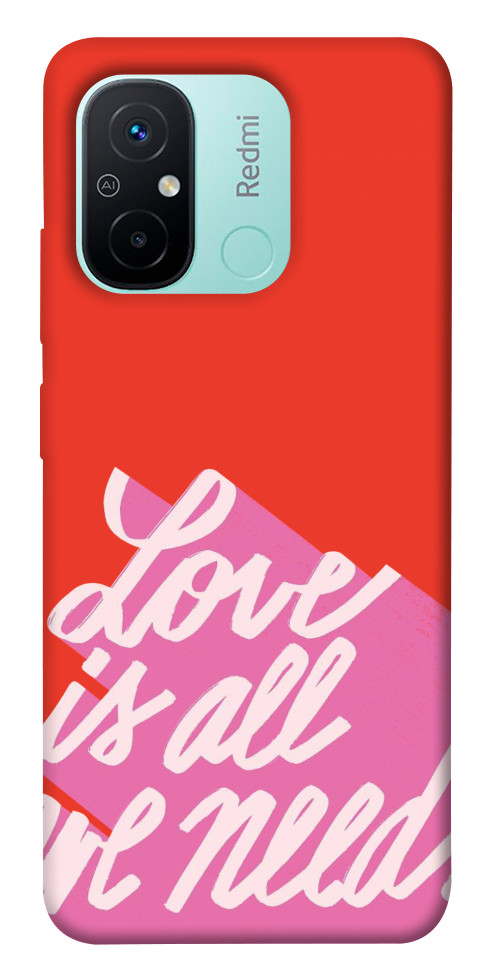 

Чохол Love is all need для Xiaomi Redmi 12C 1566933