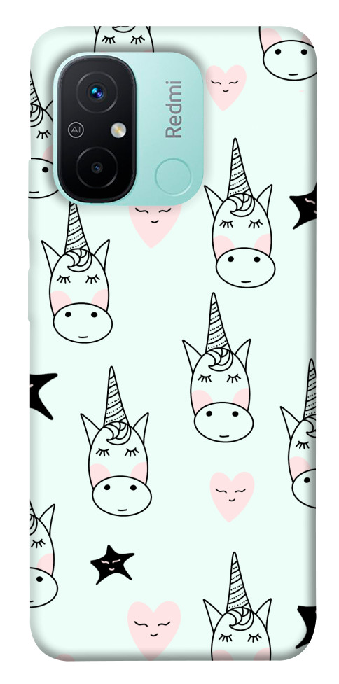 

Чохол Heart unicorn для Xiaomi Redmi 12C 1567569