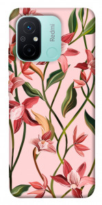 Чохол Floral motifs для Xiaomi Redmi 12C