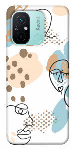 Чохол Face pattern для Xiaomi Redmi 12C