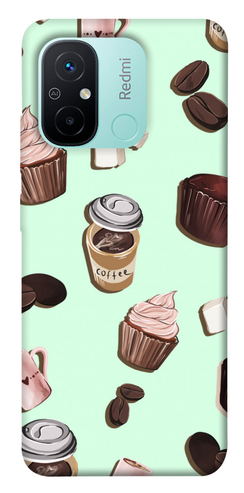 

Чехол Coffee and sweets для Xiaomi Redmi 12C 1567796