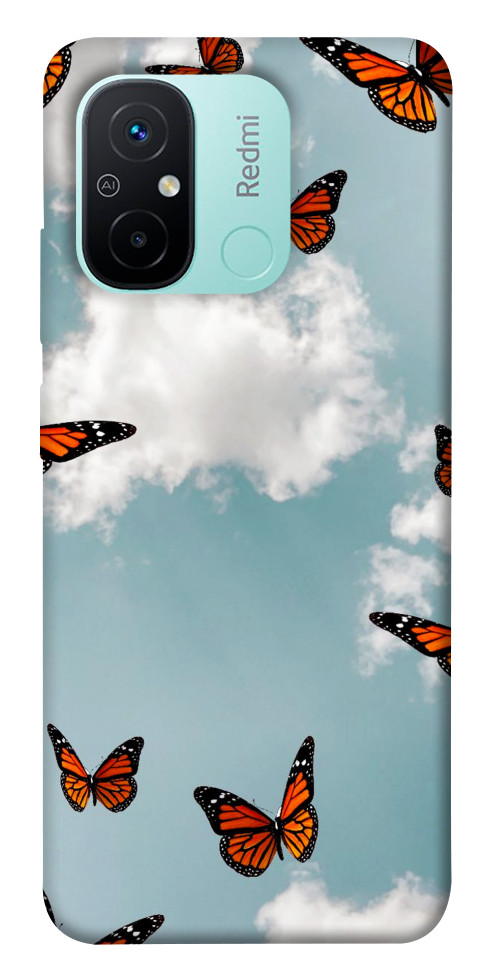 Чохол Summer butterfly для Xiaomi Redmi 12C