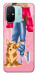 Чохол Girl and corgi для Xiaomi Redmi 12C