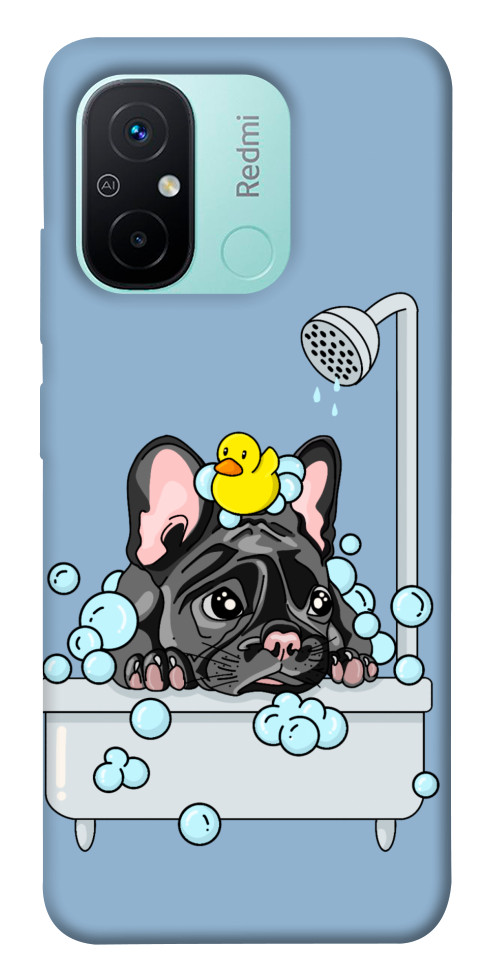 Чохол Dog in shower для Xiaomi Redmi 12C