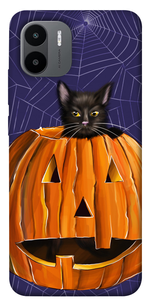 

Чохол Cat and pumpkin для Xiaomi Poco C50 1585120