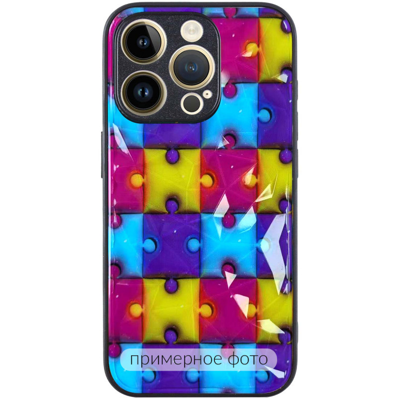 TPU+PC чехол Prisma Fluffie для Apple iPhone XR (6.1") (Puzzle)