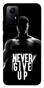 Чехол Never give up для Xiaomi Redmi Note 12S