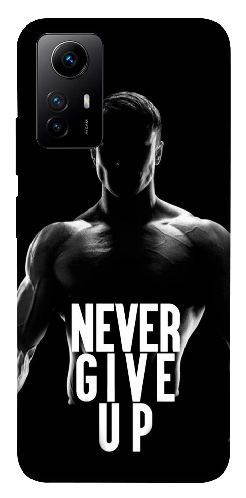 Чохол Never give up для Xiaomi Redmi Note 12S