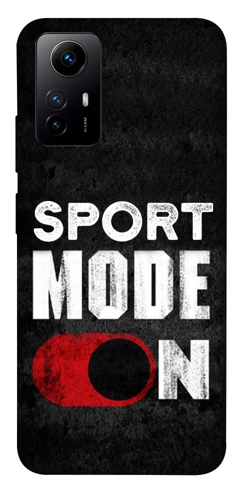 Чехол Sport mode on для Xiaomi Redmi Note 12S