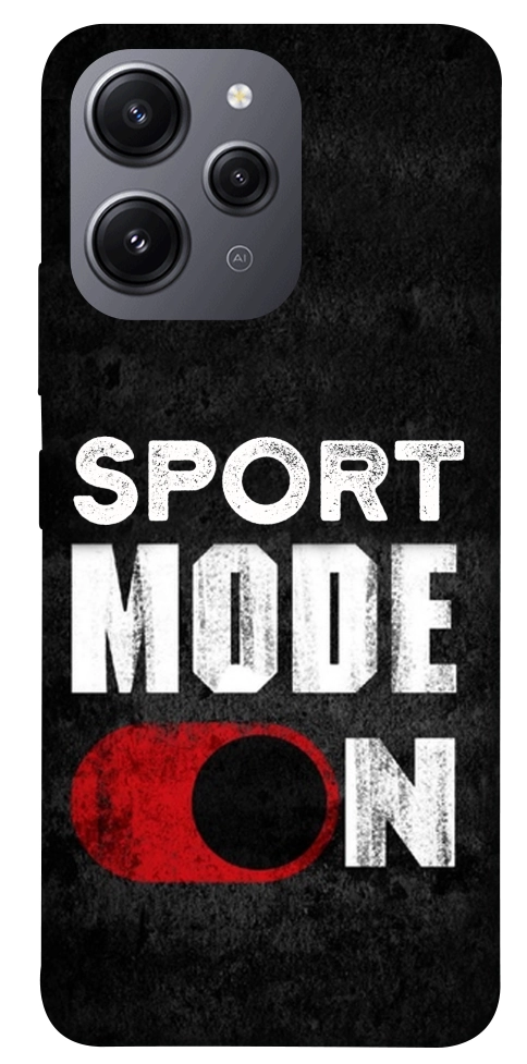 Чехол Sport mode on для Xiaomi Redmi 12