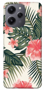 Чехол Tropic flowers для Xiaomi Redmi 12