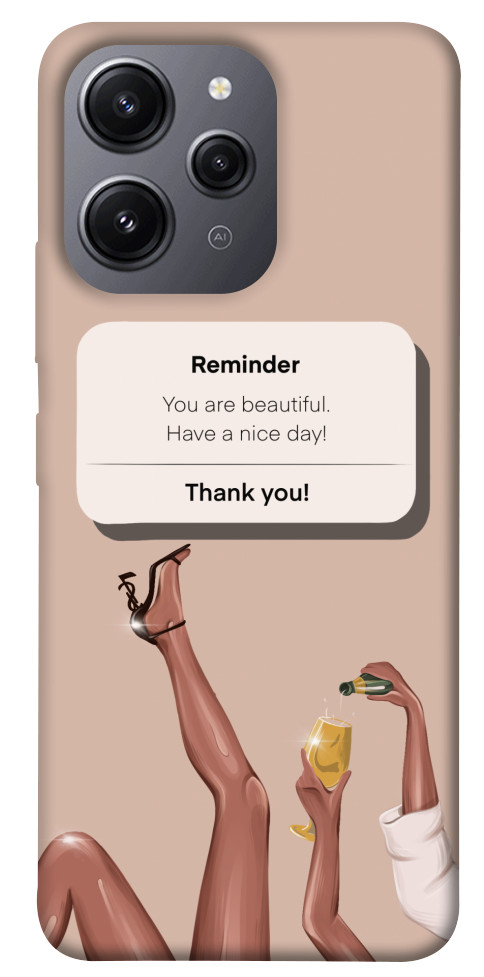 

Чохол Beautiful reminder для Xiaomi Redmi 12 1593931