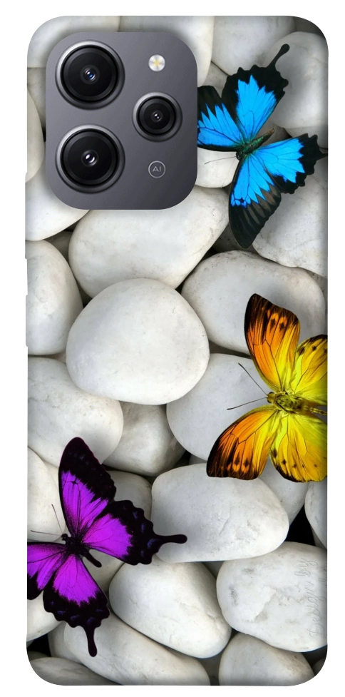 Чехол Butterflies для Xiaomi Redmi 12