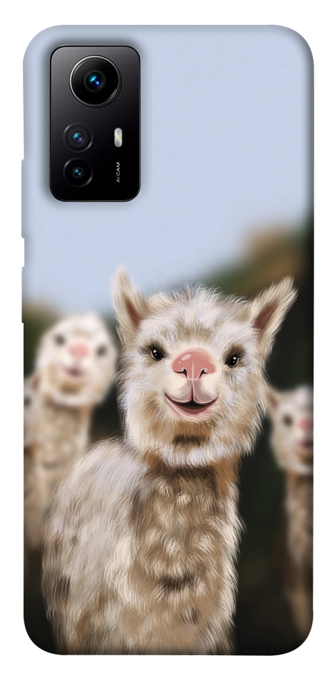 Чехол Funny llamas для Xiaomi Redmi Note 12S