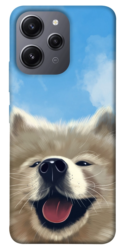 Чехол Samoyed husky для Xiaomi Redmi 12