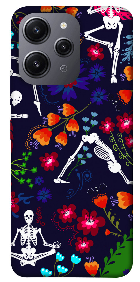 Чохол Yoga skeletons для Xiaomi Redmi 12