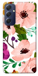 Чехол Акварельные цветы для Galaxy M54 5G
