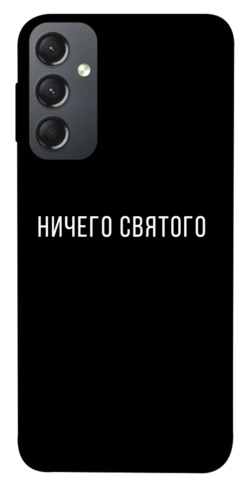 Чехол Ничего святого black для Galaxy A24 4G