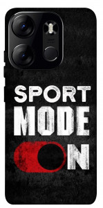 Чехол Sport mode on для Tecno Spark Go 2023