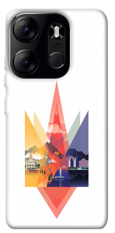 

Чехол Украина иллюстрация для Tecno Spark Go 2023 1595119