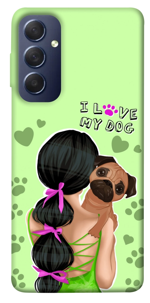 Чехол Love my dog для Galaxy M54 5G