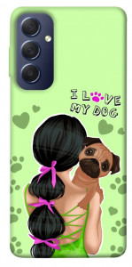 Чохол Love my dog для Galaxy M54 5G