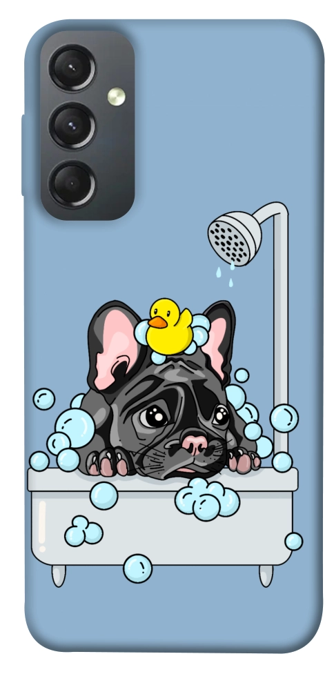 Чехол Dog in shower для Galaxy A24 4G