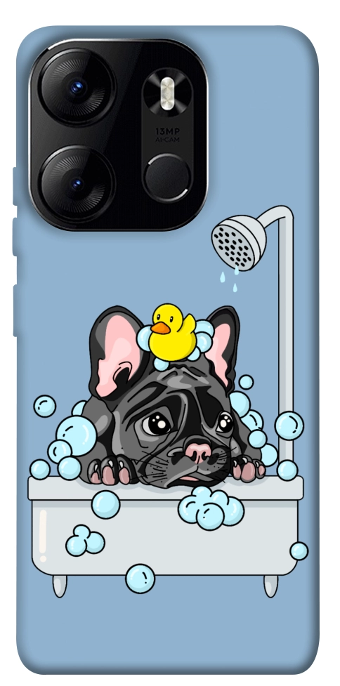 Чехол Dog in shower для Tecno Spark Go 2023