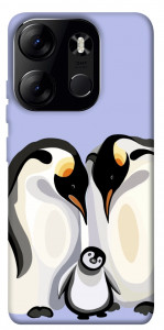 Чехол Penguin family для Tecno Spark Go 2023