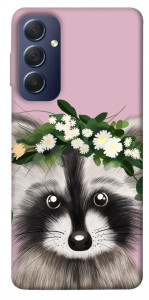 Чохол Raccoon in flowers для Galaxy M54 5G