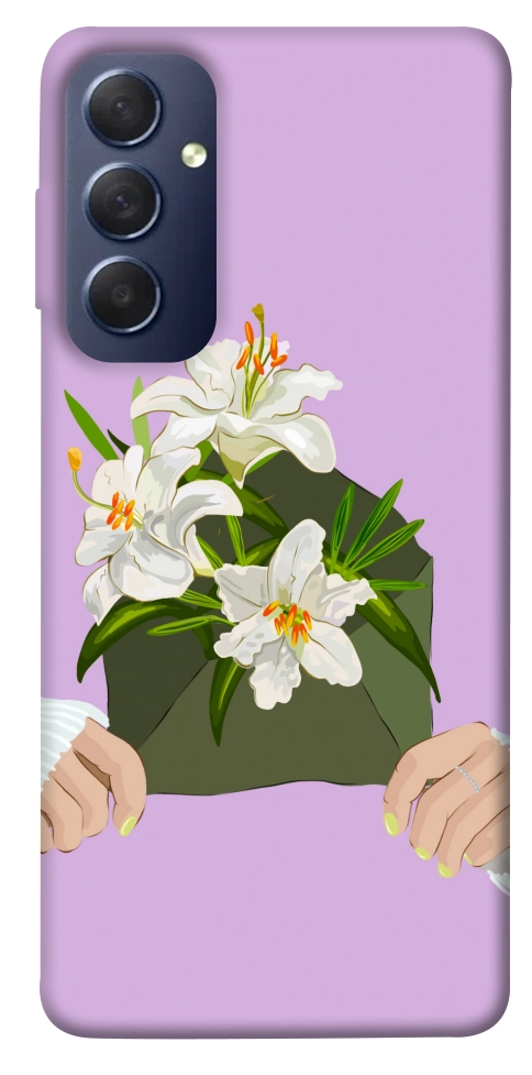 Чехол Flower message для Galaxy M54 5G