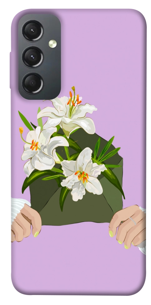 Чохол Flower message для Galaxy A24 4G