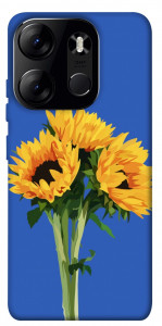 Чехол Bouquet of sunflowers для Tecno Spark Go 2023