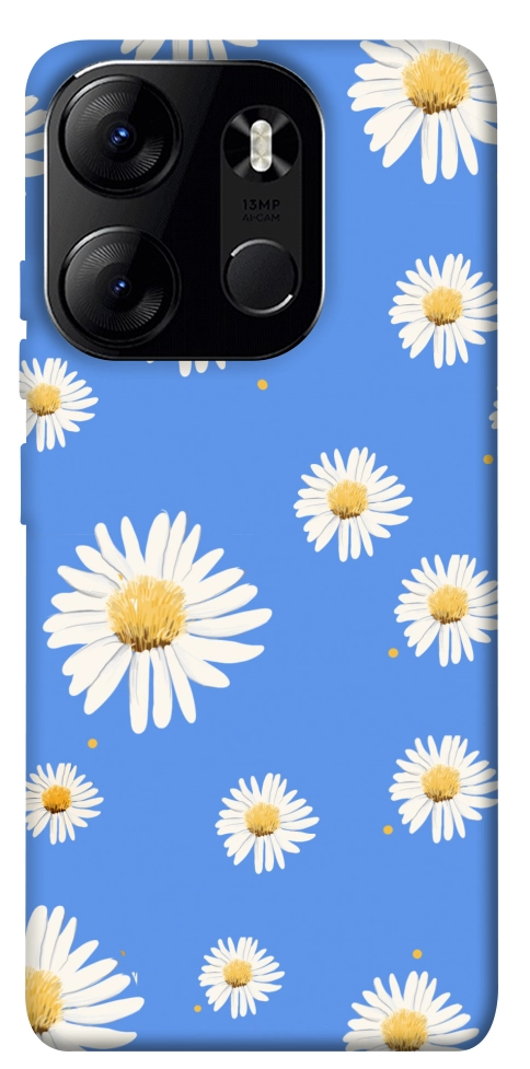 Чехол Chamomile pattern для Tecno Spark Go 2023