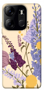 Чехол Flowers art для Tecno Spark Go 2023