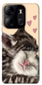 Чехол Cats love для Tecno Spark Go 2023