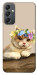 Чехол Cat in flowers для Galaxy A24 4G