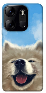 Чехол Samoyed husky для Tecno Spark Go 2023