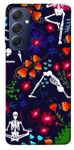 Чохол Yoga skeletons для Galaxy M54 5G