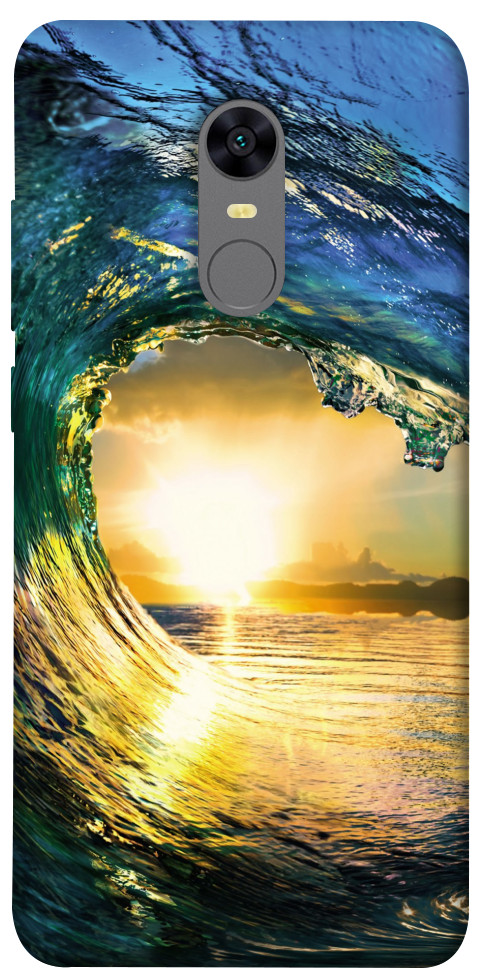 Чехол Закрученная волна для Xiaomi Redmi Note 5 (Single Camera)