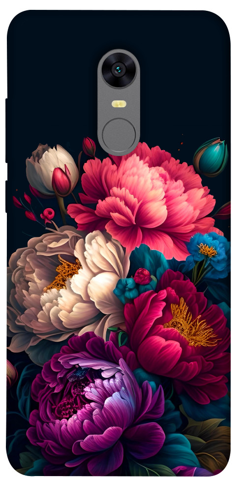 Чехол Букет цветов для Xiaomi Redmi Note 5 (Single Camera)