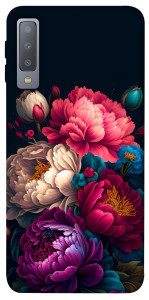 Чехол Букет цветов для Galaxy A7 (2018)