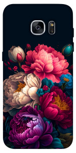 Чехол Букет цветов для Galaxy S7 Edge