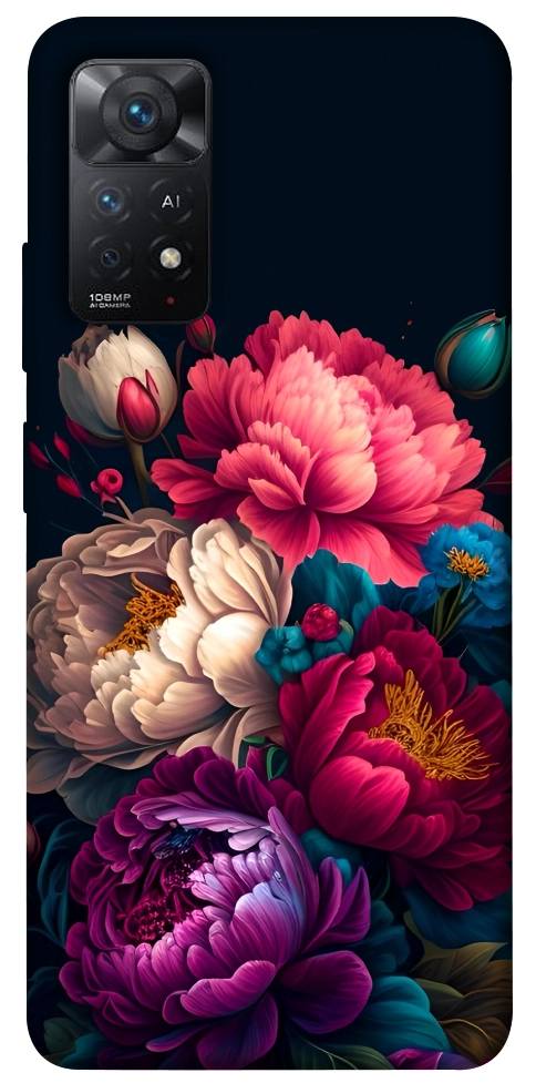 Чехол Букет цветов для Xiaomi Redmi Note 11 Pro 5G