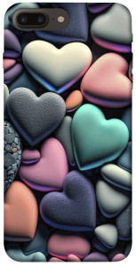 Чехол Каменные сердца для iPhone 8 plus (5.5")