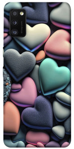 Чехол Каменные сердца для Galaxy A41 (2020)